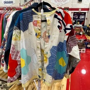Handmade quilt jacket